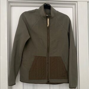Women’s Madewell Olive Green fleece jacket